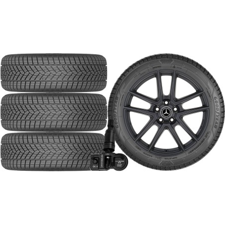 NOWE KOŁA ZIMA MERCEDES GLC W253 Goodyear 235/60R18+TPMS*13