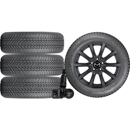 NOWE KOŁA ZIMA Mazda CX-5 (KE) Nokian 225/65R17+TPMS*18