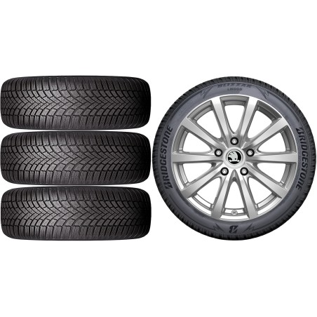 NOWE KOŁA ZIMA Skoda KodiaQ Bridgestone 215/65R17