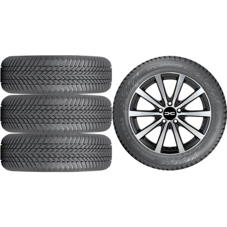NOWE KOŁA ZIMA Dacia Duster II 2 (SR) Nokian 215/60R17*12