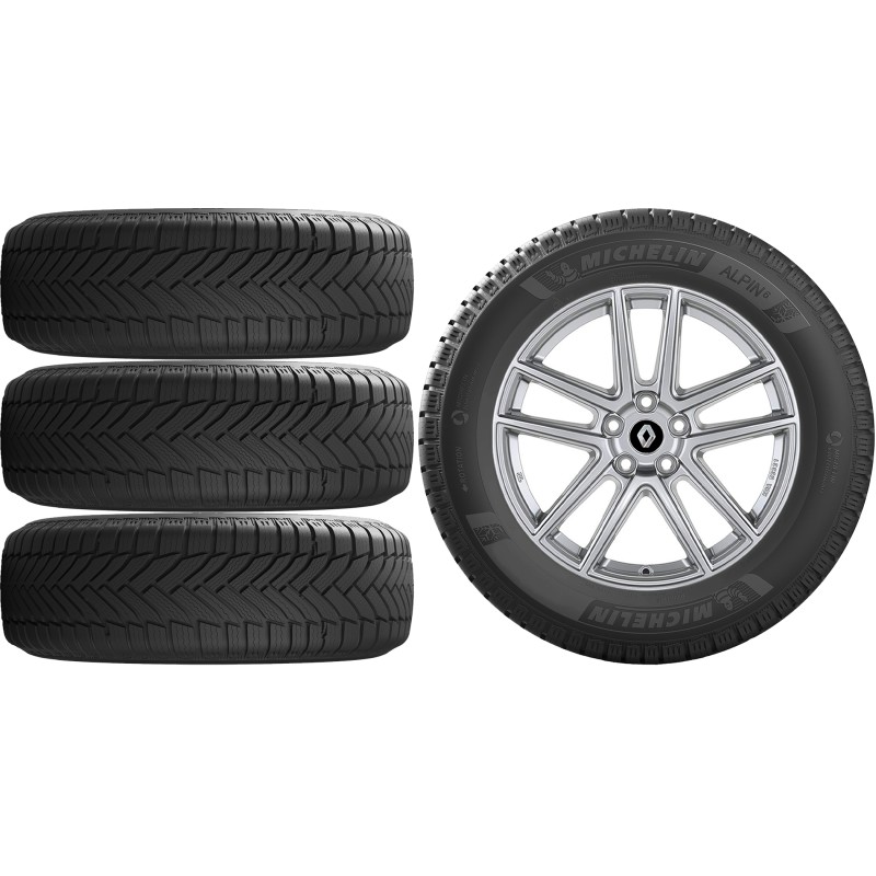 NOWE KOŁA ZIMA Renault Austral Michelin 235/55R18*11 NOWE KOŁA ZIMA Renault Austral Michelin 235/55R18*11
