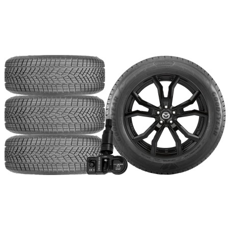 NOWE KOŁA ZIMA Mazda CX-60 Goodyear 235/55R19+TPMS*4