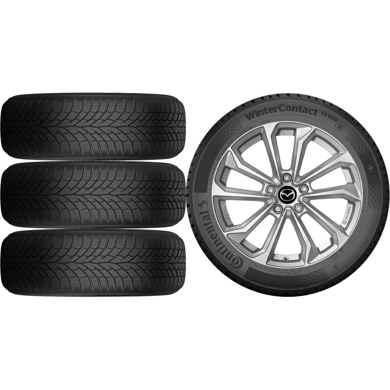 NOWE KOŁA ZIMA Mazda CX-3 (DJ1) Continental 215/60R16*4 NOWE KOŁA ZIMA Mazda CX-3 (DJ1) Continental 215/60R16*4