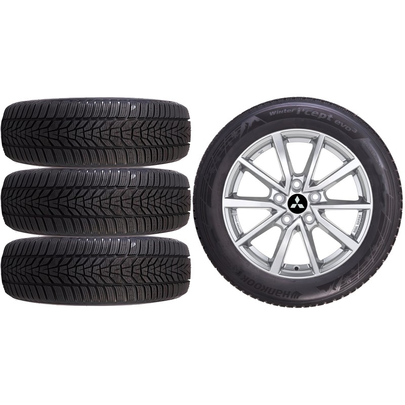 NOWE KOŁA ZIMA MITSUBISHI ASX RJB Hankook 215/60R17*3 NOWE KOŁA ZIMA MITSUBISHI ASX RJB Hankook 215/60R17*3