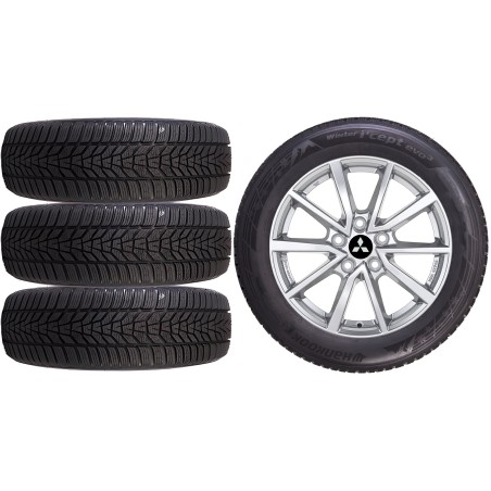 NOWE KOŁA ZIMA MITSUBISHI ASX RJB Hankook 215/60R17*3