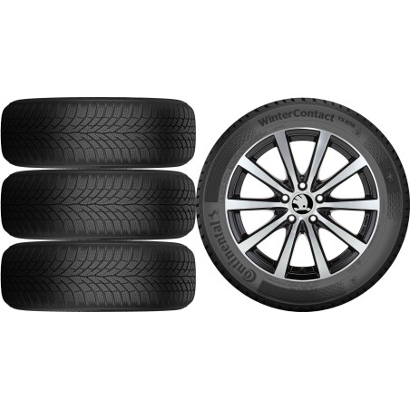 NOWE KOŁA ZIMA Skoda Octavia 4 (NX) Continental 205/55R17*61
