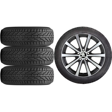 NOWE KOŁA ZIMA Skoda KodiaQ Riken 215/65R17