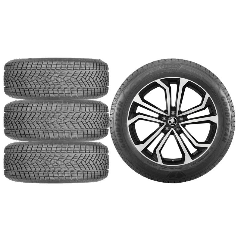 NOWE KOŁA ZIMA Skoda KodiaQ Continental 235/55R18