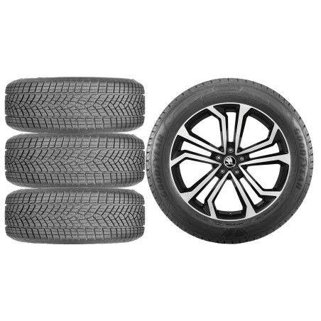 NOWE KOŁA ZIMA Skoda KodiaQ Continental 235/55R18