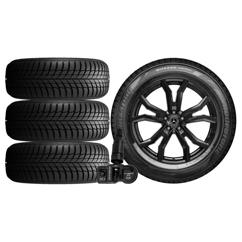 NOWE KOŁA ZIMA MERCEDES GLB X247 F2B Bridgestone 235/50R19+TPMS NOWE KOŁA ZIMA MERCEDES GLB X247 F2B Bridgestone 235/50R19+TPMS