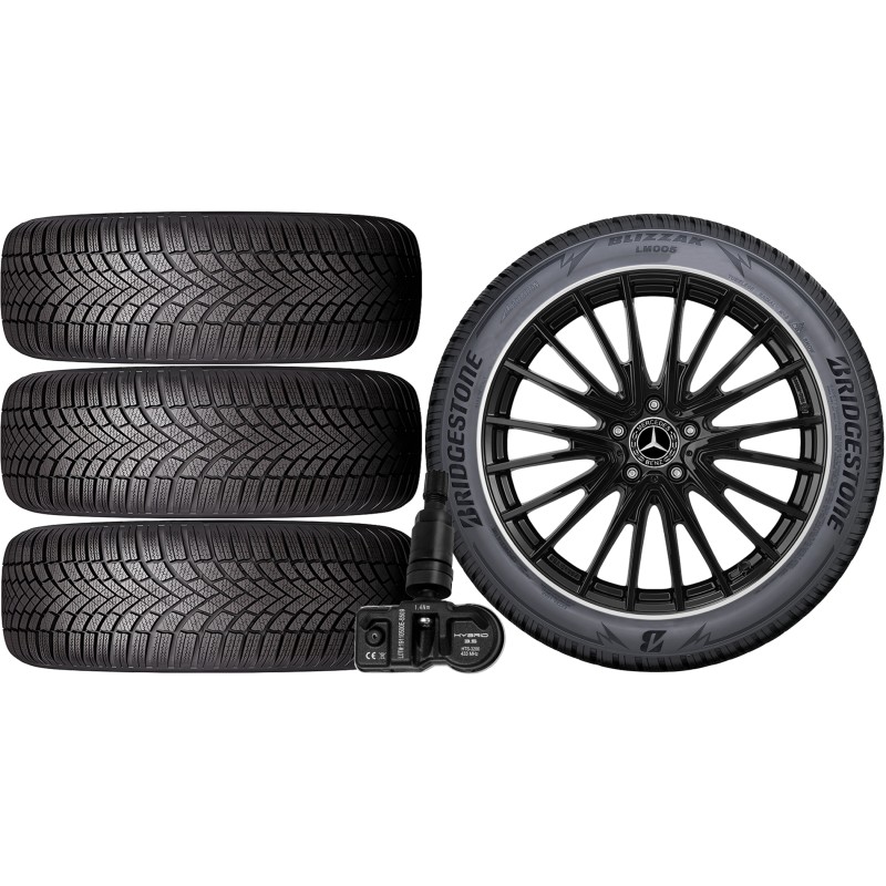 NOWE KOŁA ZIMA MERCEDES GLC COUPE C253 Bridgestone 235/55R19+TPMS*2 NOWE KOŁA ZIMA MERCEDES GLC COUPE C253 Bridgestone 235/55R19+TPMS*2