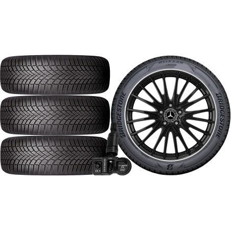 NOWE KOŁA ZIMA MERCEDES GLC W253 Bridgestone 235/55R19+TPMS*2