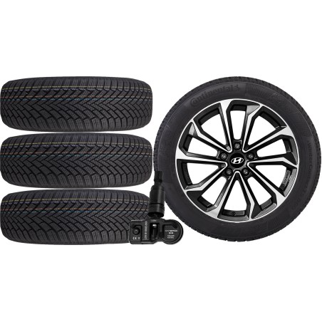 NOWE KOŁA ZIMA HYUNDAI KONA Continental 235/45R18+TPMS*9
