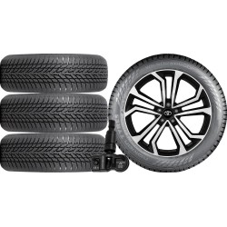 NOWE KOŁA ZIMA TOYOTA C-HR AX1T Nokian 225/50R18+TPMS