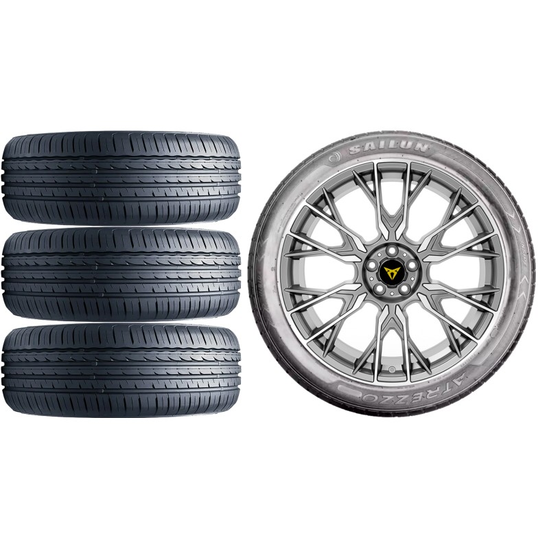 NOWE KOŁA LATO Cupra Ateca 5FP Sailun 225/45R19*4 NOWE KOŁA LATO Cupra Ateca 5FP Sailun 225/45R19*4