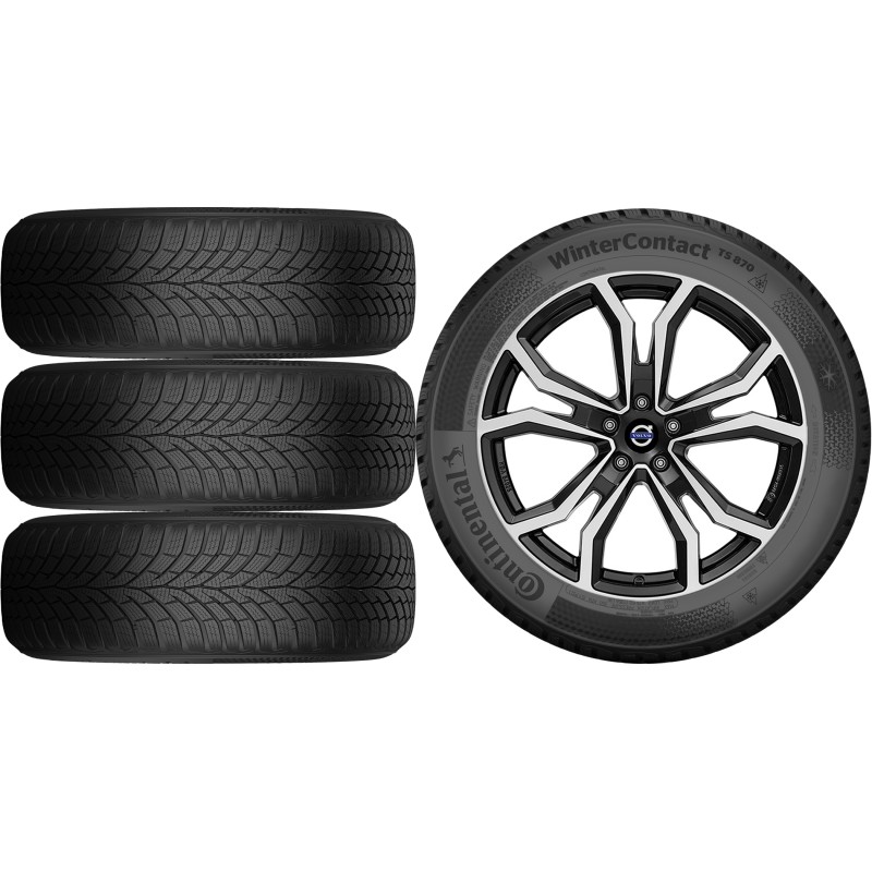 NOWE KOŁA ZIMA Volvo XC60 (U) Continental 235/60R18*16 NOWE KOŁA ZIMA Volvo XC60 (U) Continental 235/60R18*16