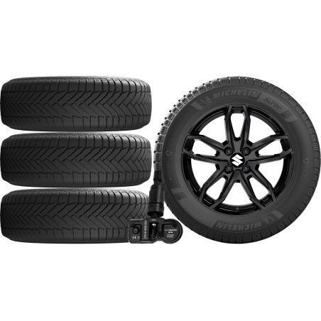 NOWE KOŁA ZIMA SUZUKI SX4 / S-Cross Michelin 215/55R17+TPMS*19