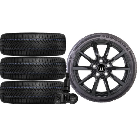 NOWE KOŁA ZIMA HONDA CIVIC FE Goodride 215/50R17+TPMS*6