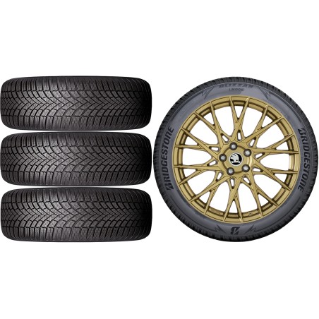 NOWE KOŁA ZIMA SKODA SUPERB NZ Bridgestone 235/40R19*15
