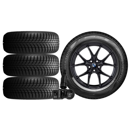 NOWE KOŁA ZIMA BMW 5 TOURING G61 G61 Bridgestone 245/45R19+TPMS