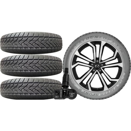 NOWE KOŁA ZIMA Mazda MX-30 (DR) Dunlop 215/55R18+TPMS*3