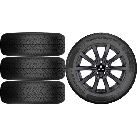 NOWE KOŁA ZIMA MITSUBISHI ASX RJB Continental 215/60R17*4