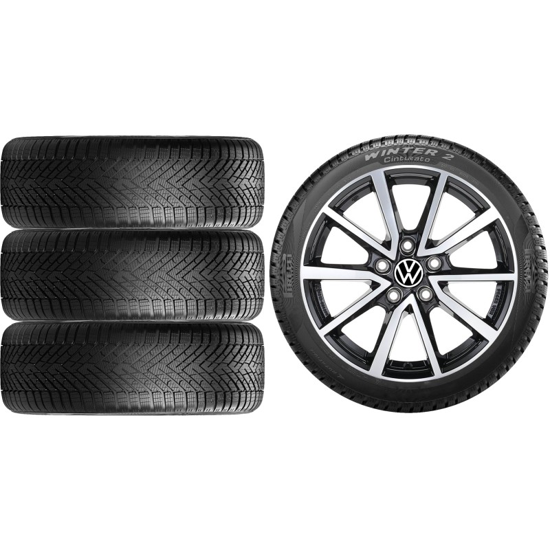 NOWE KOŁA ZIMA VW GOLF 8 VIII Pirelli 205/50R17*7 NOWE KOŁA ZIMA VW GOLF 8 VIII Pirelli 205/50R17*7