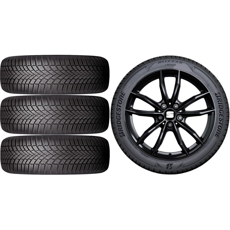 NOWE KOŁA ZIMA Seat Leon Bridgestone 225/40R18*16 NOWE KOŁA ZIMA Seat Leon Bridgestone 225/40R18*16