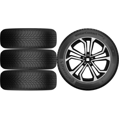 NOWE KOŁA ZIMA Seat Ateca Continental 235/40R19*6