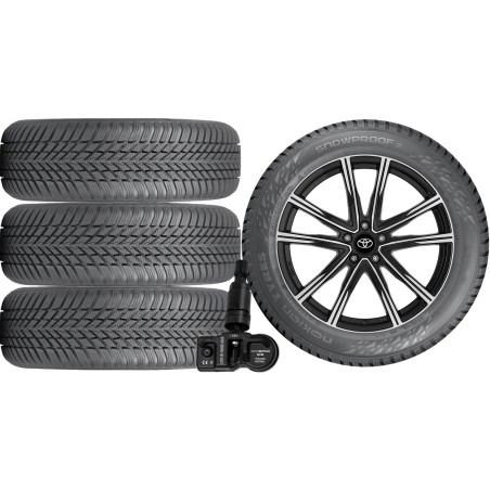 NOWE KOŁA ZIMA TOYOTA BZ4X Nokian 235/50R20+TPMS*4