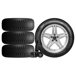 NOWE KOŁA ZIMA MERCEDES GLB X247 F2B Bridgestone 215/65R17+TPMS*9