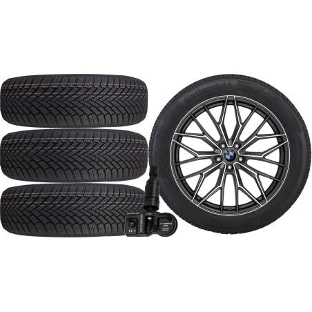NOWE KOŁA ZIMA BMW X1 U11 U1X Continental 245/45R19+TPMS