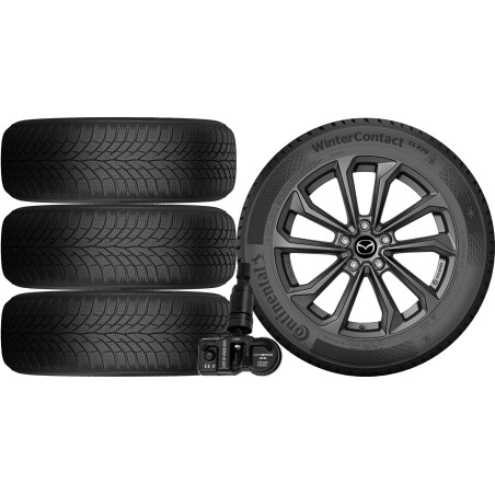 NOWE KOŁA ZIMA Mazda CX-3 (DJ1) Continental 215/50R18+TPMS*9