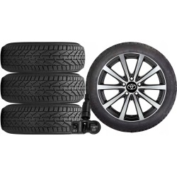 NOWE KOŁA ZIMA TOYOTA COROLLA XII 12 ZE1HE Riken 225/45R17+TPMS*14