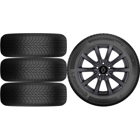 NOWE KOŁA ZIMA Renault Captur Continental 215/60R17*4