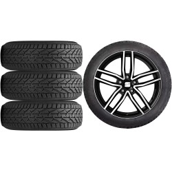 NOWE KOŁA ZIMA Seat Leon Riken 225/45R17*6