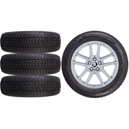 NOWE KOŁA ZIMA Skoda SuperB (3T) Hankook 235/45R18*9