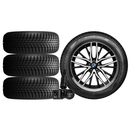 NOWE KOŁA ZIMA BMW 5 G60 G6L Bridgestone 245/45R19+TPMS*2