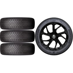 NOWE KOŁA ZIMA Skoda SuperB (3T) Bridgestone 235/45R18*8