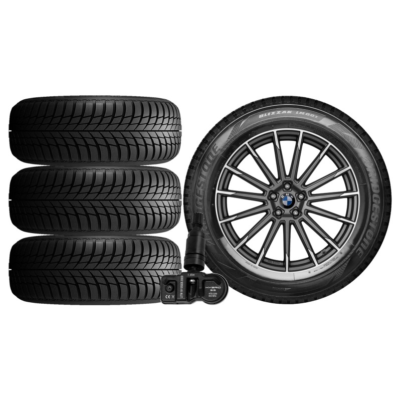 NOWE KOŁA ZIMA BMW X1 U11 U1X Bridgestone 245/45R19+TPMS NOWE KOŁA ZIMA BMW X1 U11 U1X Bridgestone 245/45R19+TPMS