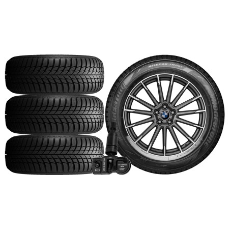 NOWE KOŁA ZIMA BMW X1 U11 U1X Bridgestone 245/45R19+TPMS