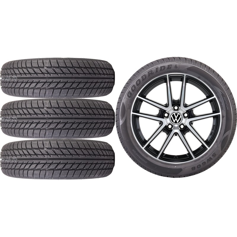 NOWE KOŁA ZIMA VW GOLF 8 VIII Goodride 225/45R17*19 NOWE KOŁA ZIMA VW GOLF 8 VIII Goodride 225/45R17*19