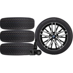 NOWE KOŁA ZIMA BMW 5 G60 G6L Continental 245/45R19+TPMS*2