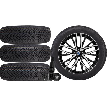 NOWE KOŁA ZIMA BMW 5 TOURING G61 G61 Continental 245/45R19+TPMS*2