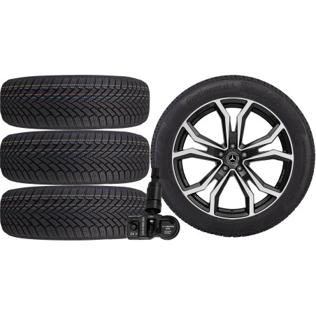 NOWE KOŁA ZIMA MERCEDES GLC W253 Continental 255/45R20+TPMS*2