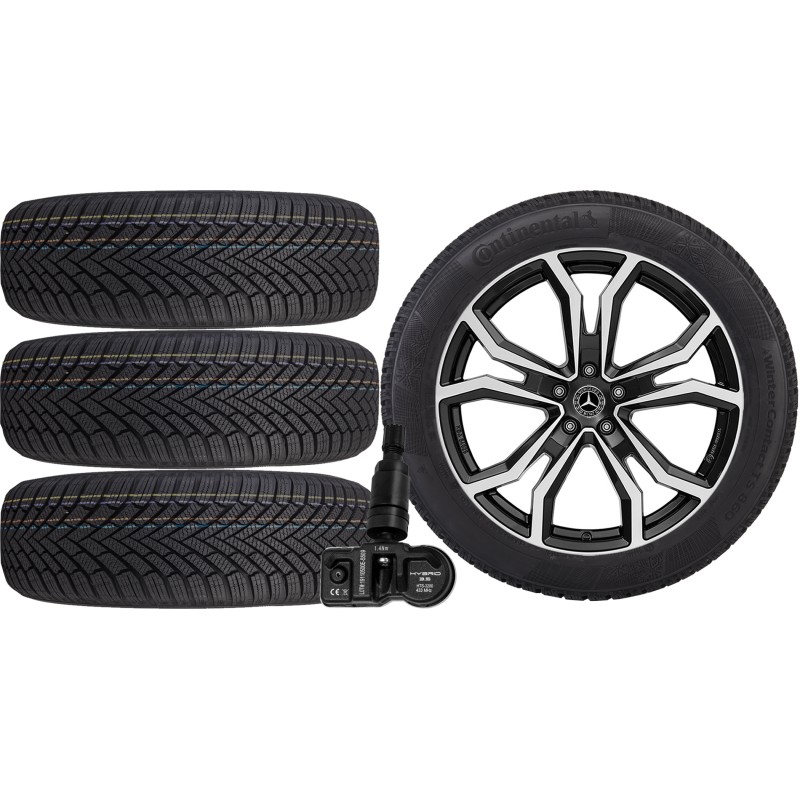 NOWE KOŁA ZIMA MERCEDES GLC COUPE C253 Continental 255/45R20+TPMS*2 NOWE KOŁA ZIMA MERCEDES GLC COUPE C253 Continental 255/45R20+TPMS*2