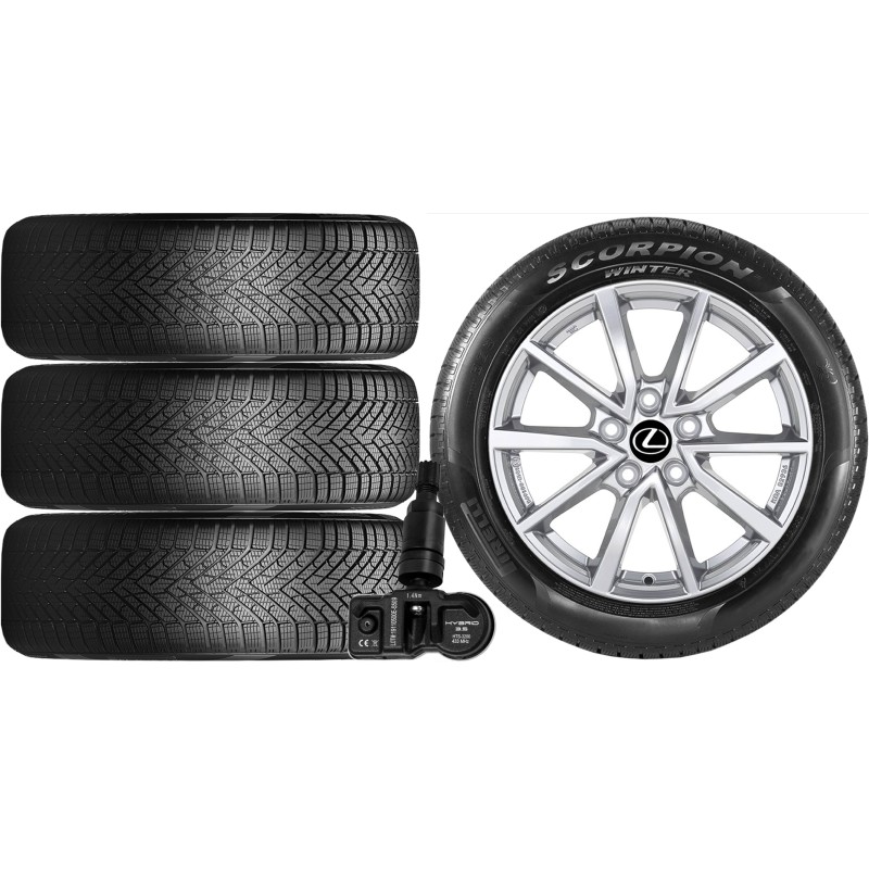 NOWE KOŁA ZIMA Lexus UX Pirelli 215/60R17+TPMS*18 NOWE KOŁA ZIMA Lexus UX Pirelli 215/60R17+TPMS*18