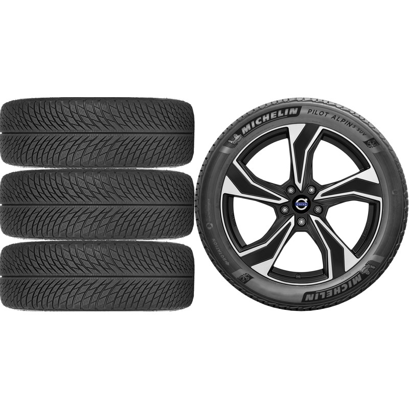 NOWE KOŁA ZIMA Volvo XC90 2 II GEN (L) Michelin 235/60R18*4 NOWE KOŁA ZIMA Volvo XC90 2 II GEN (L) Michelin 235/60R18*4