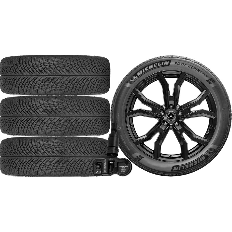 NOWE KOŁA ZIMA MERCEDES GLC COUPE C253 Michelin 255/45R20+TPMS NOWE KOŁA ZIMA MERCEDES GLC COUPE C253 Michelin 255/45R20+TPMS