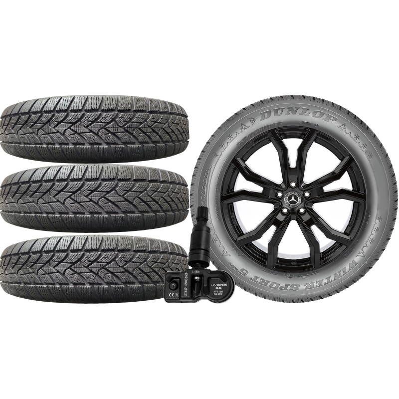 NOWE KOŁA ZIMA MERCEDES GLC COUPE C253 Dunlop 255/45R20+TPMS NOWE KOŁA ZIMA MERCEDES GLC COUPE C253 Dunlop 255/45R20+TPMS